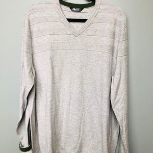 The North Face Mens V-Neck Sweater Size XXL